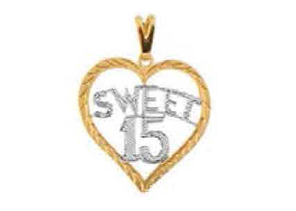 2 Tone Plated | Heart Pendants
